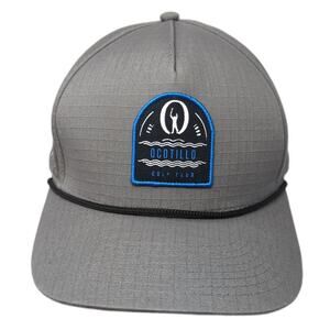 Ocotillo Golf Club Snapback 5 Panel Cap Gray One Size Adjustable Rope Pukka
